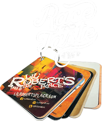 Race To Taste Coasters